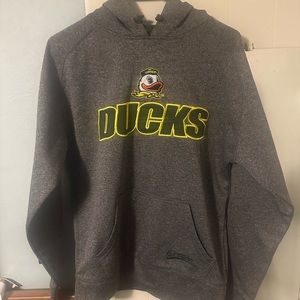 Like new condition Oregon ducks pullovers